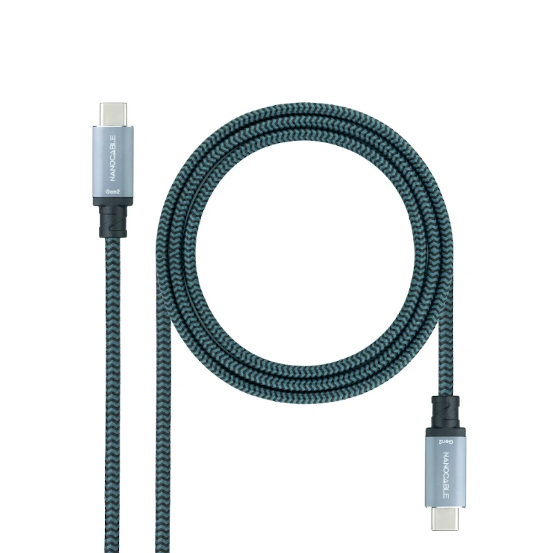 Nanocable Cable Usb 3 1 Gen2 5a Usb Cm Usb Cm 2 M